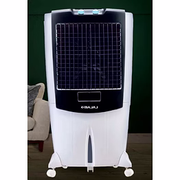 bajaj 95 l desert air cooler (white, black, shield series mighty 95