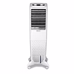 Bajaj TMH35 35L Tower Air Cooler with DuraMarine Pump |Ice Chamber, Anti-Bacterial Hexacool Master, Typhoon Blower Technology, Portable AC, White Air Cooler for Home