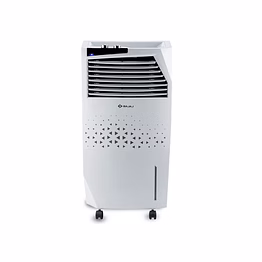 bajaj tmh36 skive nios tower air cooler, 36 l, with anti-bacterial technology, 25 feet powerful air throw, white