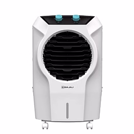 bajaj 30 l room/personal air cooler (white, shield series glanza 30l personal air cooler)