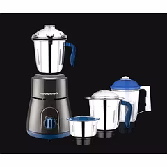 Morphy richards Relish 750 Watt 4 Jars Mixer Grinder (20000 RPM, Overload Protection, Black & Blue)
