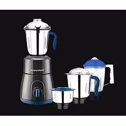 Morphy richards Relish 750 Watt 4 Jars Mixer Grinder (20000 RPM, Overload Protection, Black &amp; Blue)