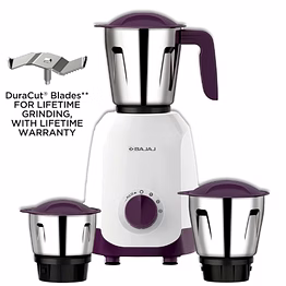 bajaj ninja series elegance 500w, 3 jar with duracut