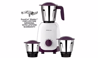 Bajaj Ninja Series Elegance 500W, 3 Jar with DuraCut