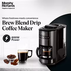 Morphy Richards Brew Blend Coffee Maker – Smart Brewing System | Advanced Coffee Machine