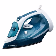 MORPHY Turbo Steam 2200W MR Steam Iron with Ceramic Soleplate and Powerful Steam Burst