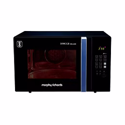 Morphy Richards 30MCGR Deluxe 30L Convection Microwave Oven – Motorised Rotisserie, 200 Auto Cook Menus