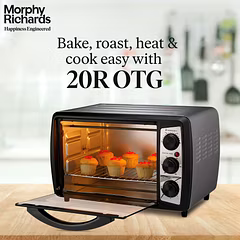 Morphy Richards 20L OTG 510062 – Multi-Function Oven Toaster Grill with Timer