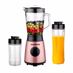Morphy Richards BlendExpert 400W Blender – 3 Jars, 25000 RPM, Copper Motor, Rose Gold