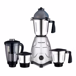 Morphy Richards Icon Superb 750W Mixer Grinder | 4 Stainless Steel Jars with Juicer | 3-Speed Control &amp; Pulse | 1-Year Warranty | Silver &amp; Black