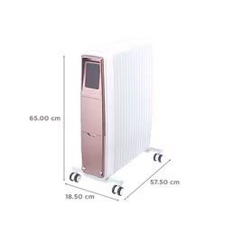 Morphy Richards Thermocore XR 2000W Wi-Fi Enabled Oil-Free Radiator Room Heater | 15 Fins, Twin Copper Heating Elements, Smart Control with Alexa & Google Assistant