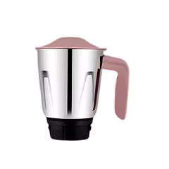 Bajaj Mixer Grinder Dry Jar (Medium) | Compatible with 500W to 750W Ninja Series Models | Original Spare Part | Durable Stainless Steel