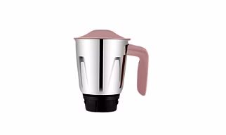 Bajaj Mixer Grinder Dry Jar (Medium) | Compatible with 500W to 750W Ninja Series Models | Original Spare Part | Durable Stainless Steel