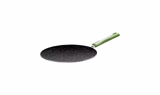 Nirlep NutriHealth Dosa Tawa 32 cm | Silver Ion Coating | Metal Spoon Friendly | Soft Touch Handle | Non-Stick Tawa for Dosa, Uttapam, Pancakes | 18-Month Guarantee