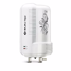 Bajaj New Majesty Instant 3 Litre, 4.5 KW Verical Water Heater (White) Wall mounting