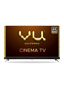 Vu Cinema 4K Android 43 inch with 3 Years Warranty