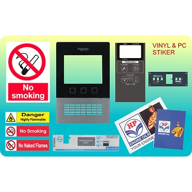 Vinyl and Polycarbonate stickers-VPS