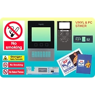 Vinyl and Polycarbonate stickers