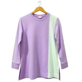 Skotch & Ice Lilac Asymmetric Top