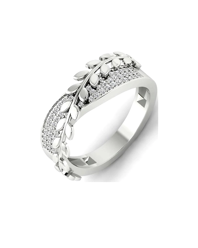 92.5 Sterling silver ring with Cubic Zirconia stone high polish nickel free rhodium plated-6411278
