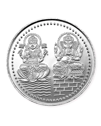 99.9 God idols &amp; silver Coins for occasions Like Religious, Wedding, Birthday, Gifts-1