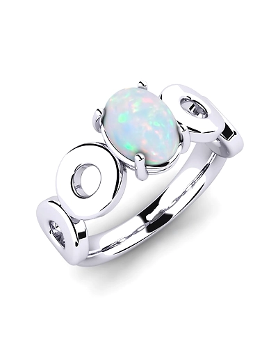 92.5 Sterling silver Ring with Amethyst gemstone high polish nickel free rhodium plated-5