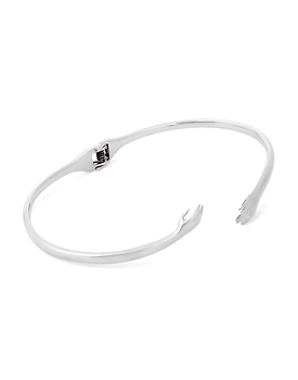 Silver Hug Bangle bracelet