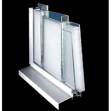U Profile Glass Curtain Wall-GSC007