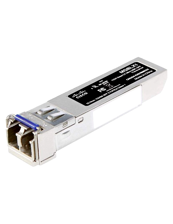 Cisco MGBLX1 SFP Transceiver | Gigabit Ethernet (GbE) 1000BASE-LX Mini-GBIC (MGBLX1)-MGBLX1