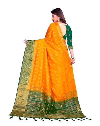 Shree Shakti Banarasi Silk Saree-3