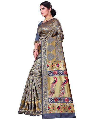 SHREE SHAKTI BANARASI SILK SAREE-1