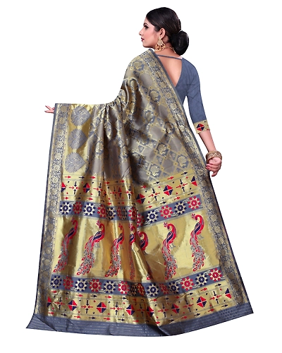 SHREE SHAKTI BANARASI SILK SAREE-2