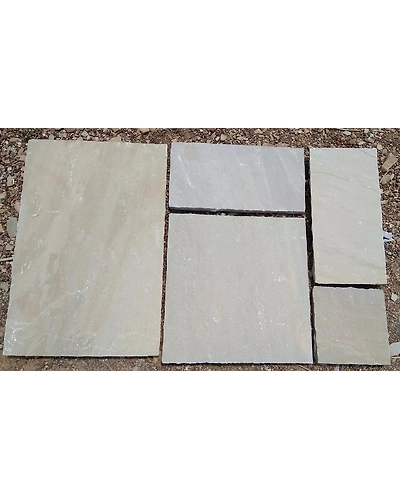 Best Price DYB Indian Sandstone Paving Slabs sell Outdoor Garden Landscaping Natural Stone Pavers Pathways Walkways Patio Packs-1