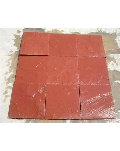 Agra Red Sandstone Paving Slabs Tiles on sale low maintenance outdoor flooring walkway exterior garden pathway paver`s-1