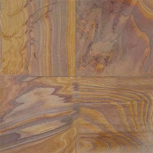 Indian Sandstone Rainbow Sawn Honed Tiles Outdoor Wall Cladding Garden Paving Slabs Mix Size Patio Pack Walkway Pavers Pavement