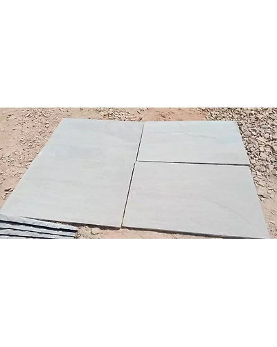 Sandstone Paving Slabs for Sell Grey Indian 100% Natural Grey Sandstone Tiles Best Price Kandla Courtyard Flag Slab Traditional-3