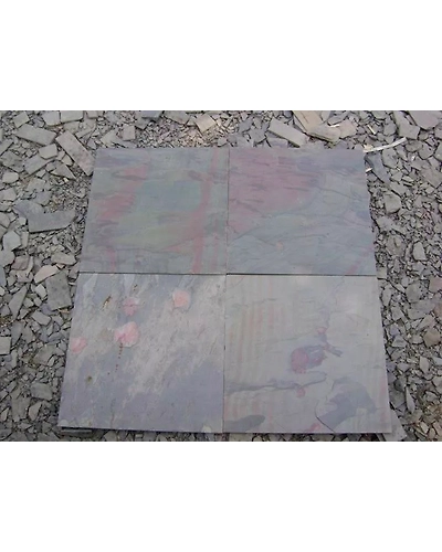 Multi Pink Indian Slate Stone Tiles at best price Natural Slate Tiles for wall cladding flooring slate tiles at cheap price-12460756