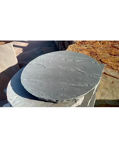 Kandla Grey Indian Sandstone Stepping Stones for Garden Rough Outdoor Natural Grey Sandstone Garden Paving Stepping Stones-4