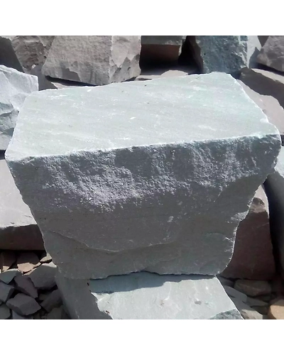 Kandla Grey Indian Sandstone Cobble Stone Pavers outdoor garden cube cobble road paver Driveway Natural Outdoor Paving-1