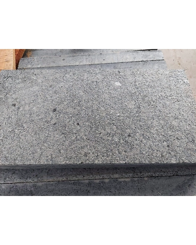 Granite Flamed Finish Rajasthan Black Flamed Tiles Ash Black Flooring Courtyard Pavers Outdoor pathways Pavement Stair Steps-2