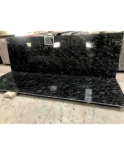 Supplier of Best Quality Markino Black Indian Granite Polished Slabs for flooring Countertops Kitchen Tops Stairs Wall cladding-12465652