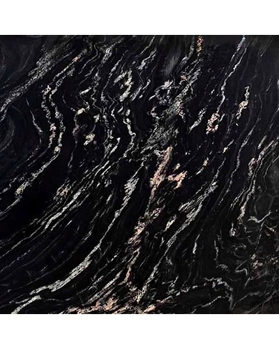 Supplier of Best Quality Markino Black Indian Granite Polished Slabs for flooring Countertops Kitchen Tops Stairs Wall cladding-2