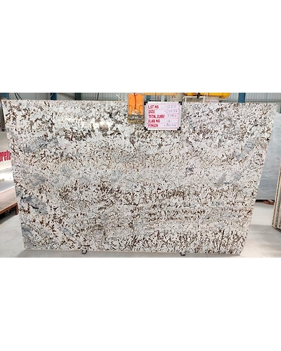Premium Quality Alaska White Polished Granite Slabs for Kitchen Countertops Tabletop Interior Flooring Stair Steps Wall Cladding-1