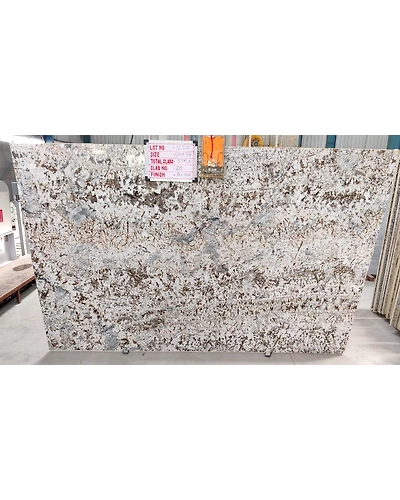 Premium Quality Alaska White Polished Granite Slabs for Kitchen Countertops Tabletop Interior Flooring Stair Steps Wall Cladding-2