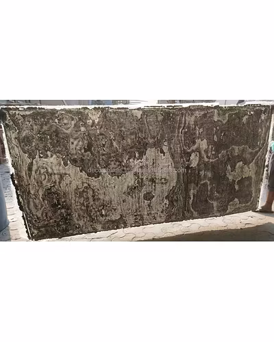 Black Slate Translucent Flexible Stone Veneer Sheets Decorative Exterior Interior Culture Wall Cladding Stone Natural Backlit-1