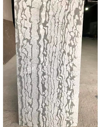 Crystic White Marble 100% Real Natural Stone Flexible Thin Veneer Sheet Decorative Wall Cladding Furniture Covering Elevation-1