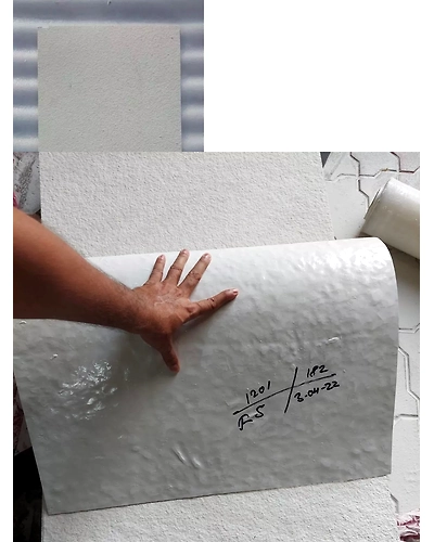 Mint Sandstone Flexible Thin Real Natural Stone Veneer Sheets Interior Decoration Stone Panel Wall Cladding Culture Flexstone-1