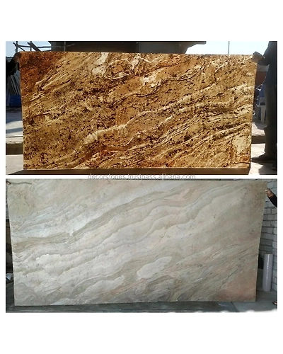 Translucent Copper Slate Flexible Stone Veneer Wall Decoration Interior Exterior Backlit Stone 2 mm thin flexstone slim stone-1