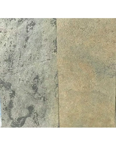 Lightweight Real Slate Veneer Sheets Zeera Green Slate Flexible 2 mm Thin Stone Veneer sheets for wall furniture decoration-12466236