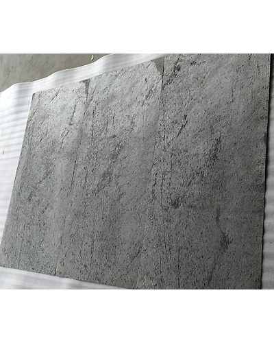 Silver Shine Slate Indian Flexible Ultra Thin Natural Real Stone Veneer Sheets Decorative Slim Flexstone Wall Cladding Panels-12466242